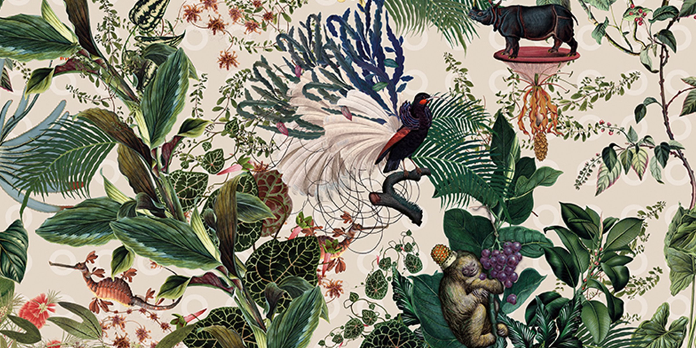 MOOOIMenagerie of Extinct Animals墙布