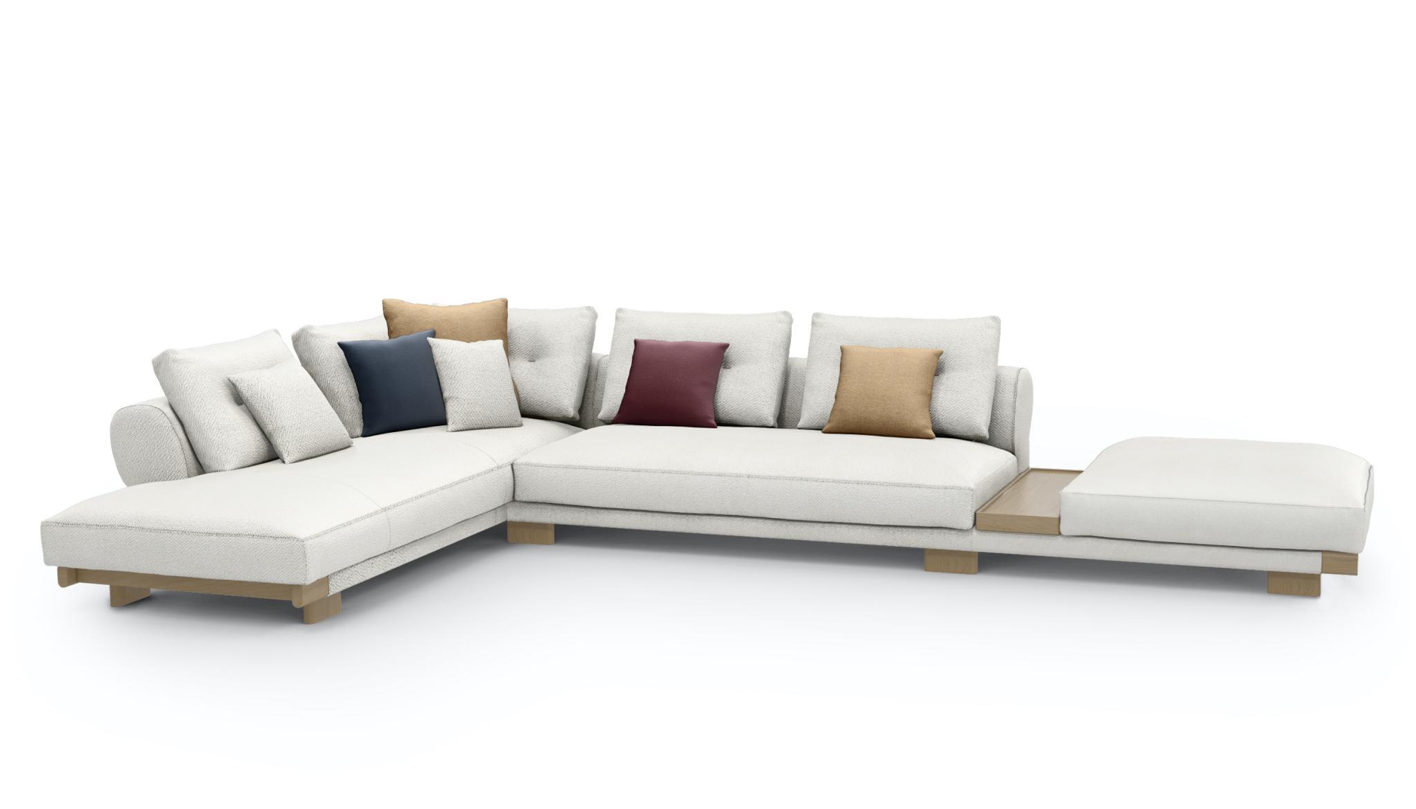 意大利家具cassina的sengu sofa多人沙发 细节图