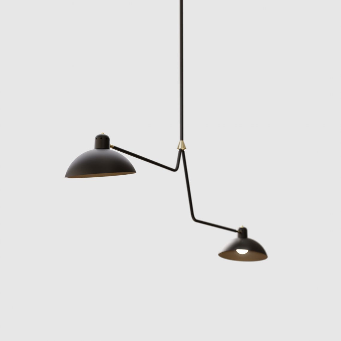 Lambert & FilsWaldorf Double吊灯