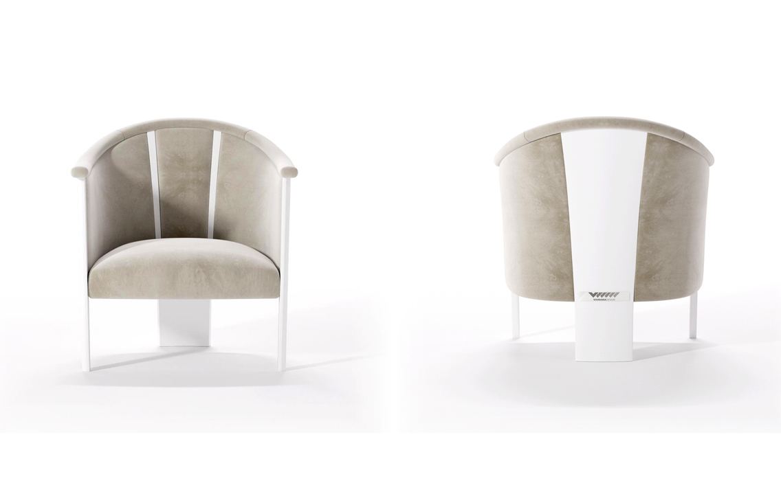 Vismara DesignCOMFORT OP BLUE CHAIR休闲椅